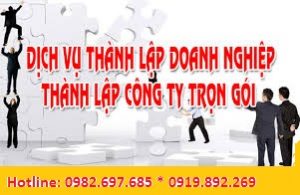 Dịch vụ thành lập công ty tại Hà Tĩnh