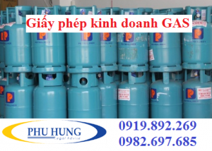 Giấy phép kinh doanh gas tại nghệ an