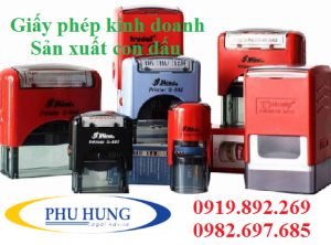 Điều kiện kinh doanh sản xuất con dấu tại nghệ an