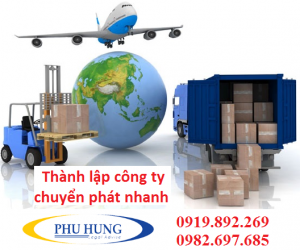 Thành lập công ty chuyển phát nhanh tại nghệ an