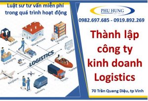 Thành lập công ty Logistics tại nghệ an