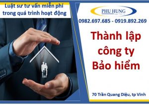 Thành lập đại lý bảo hiểm tại nghệ an